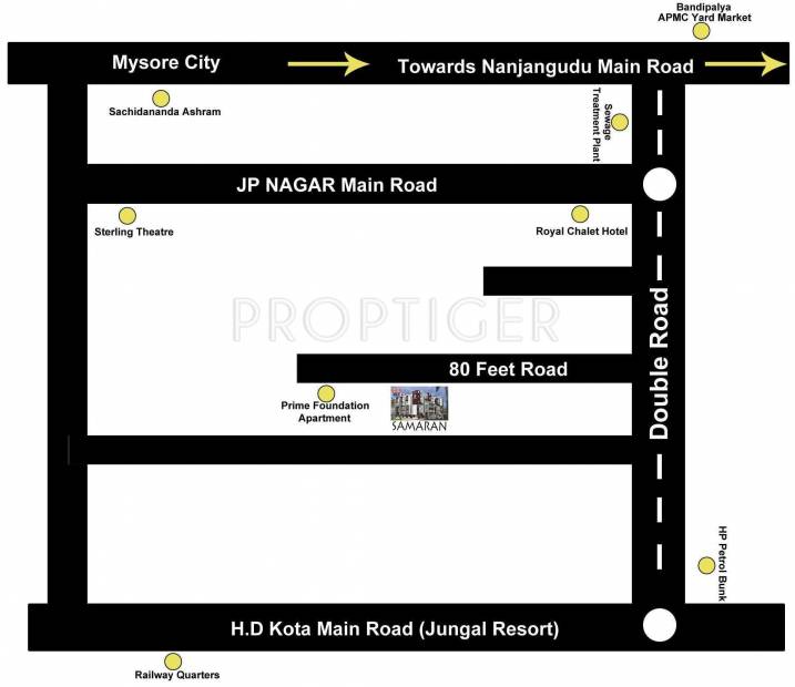  smaran Images for Location Plan of DS DSMAX SMARAN