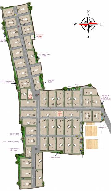  park Images for Layout Plan of Maitri Maitri Park