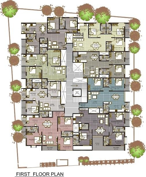 Navakiran Infratech Purnima Classic Layout Plan