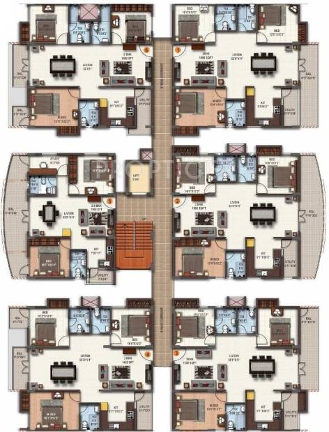 Images for Cluster Plan of Maithri Shilphitha Royal
