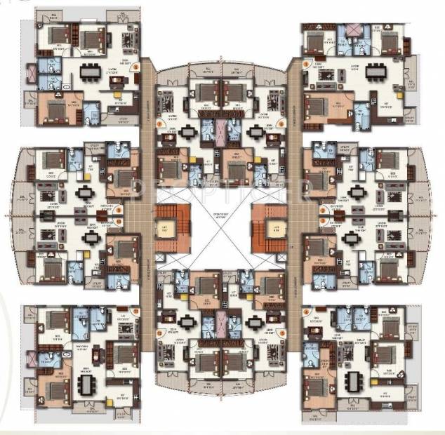 Images for Cluster Plan of Maithri Shilphitha Royal