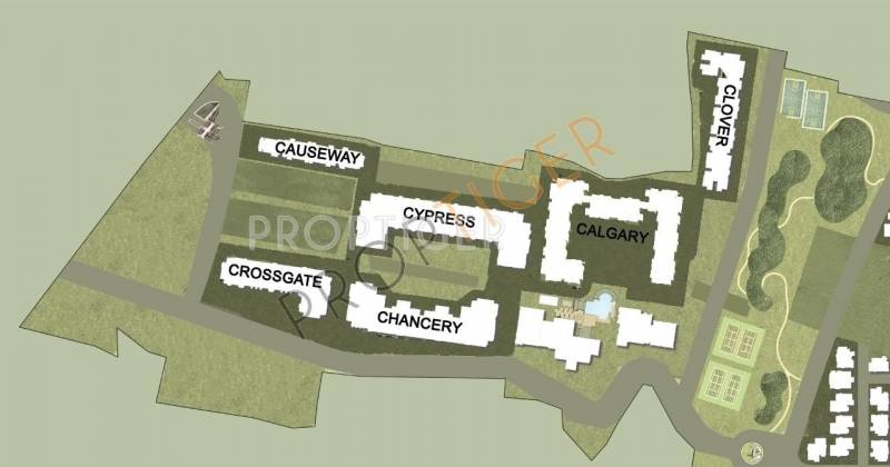  crossgate Images for Master Plan of Hiranandani Crossgate