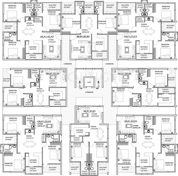 Images for Cluster Plan of CMRS 12 Square