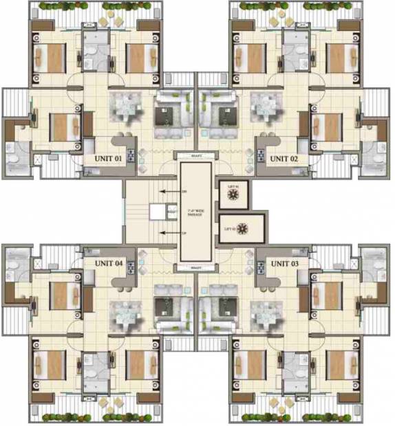 Images for Cluster Plan of APS Highland Park