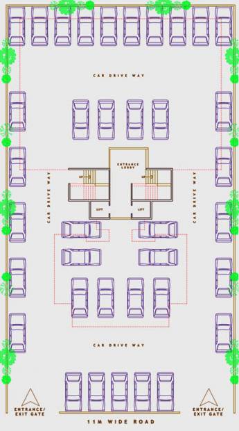 Images for Cluster Plan of Divine Ganesha Signature Residency
