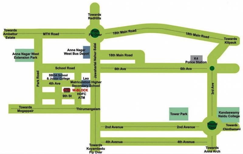 Images for Location Plan of Firm Sai Arul Nivas