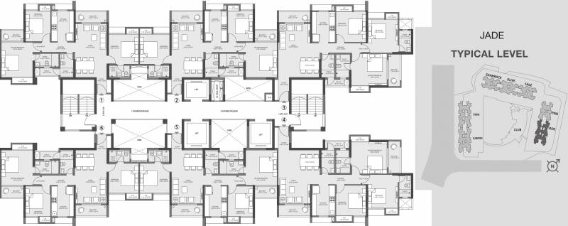 Images for Cluster Plan of Godrej Emerald