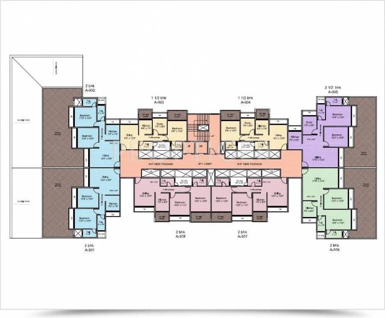  royale Tower 1 Cluster Plan