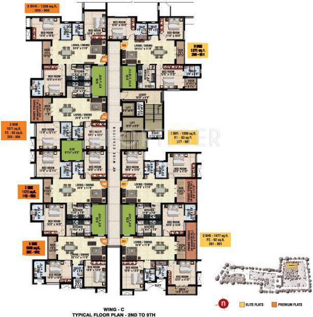 Images for Cluster Plan of Sidharth Upscale