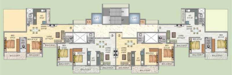 Images for Cluster Plan of Paradise Sai Sitara