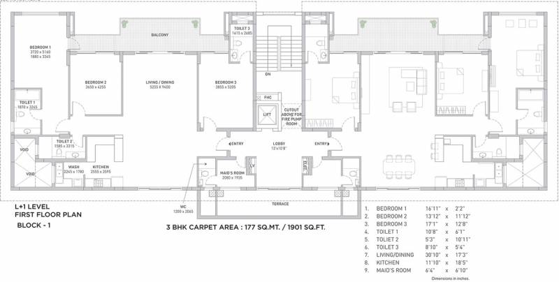 Images for Cluster Plan of TATA Housing Development Cliffside