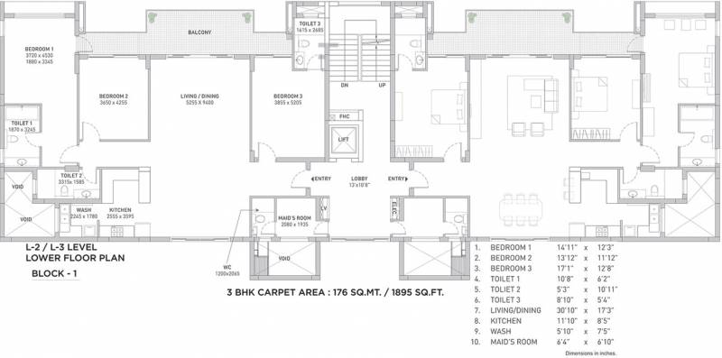 Images for Cluster Plan of TATA Housing Development Cliffside