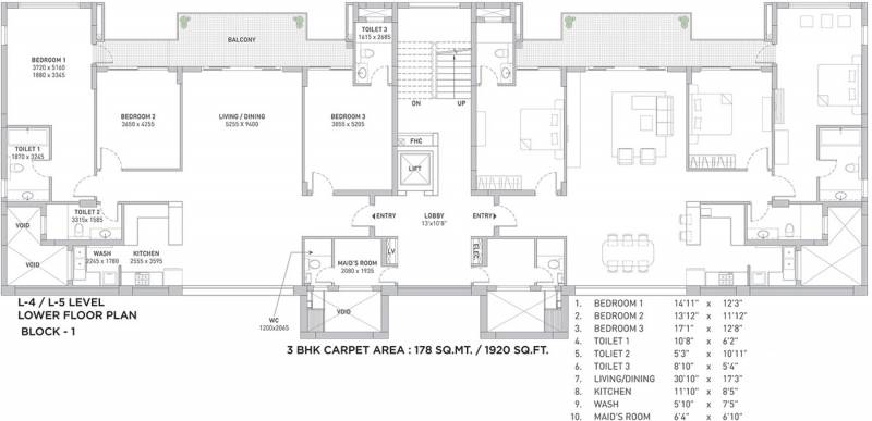 Images for Cluster Plan of TATA Housing Development Cliffside