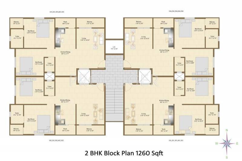 Images for Cluster Plan of TCH Garden Residency