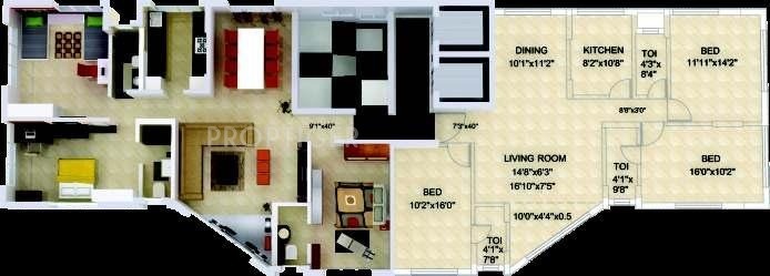 Images for Cluster Plan of Bhattad Group Augustine