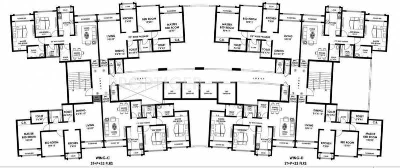 Images for Cluster Plan of Rustomjee Urbania Acura