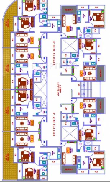  pride SINGLE BLOCK Cluster Plan