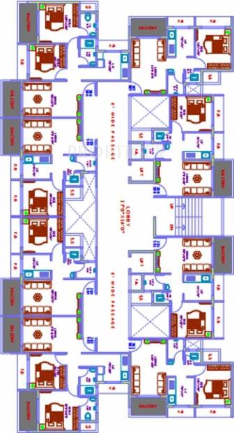  pride SINGLE BLOCK Cluster Plan