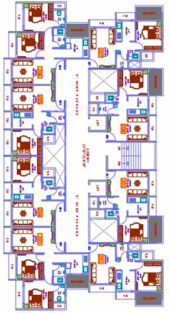  pride SINGLE BLOCK Cluster Plan