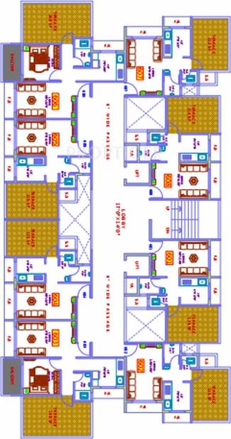  pride SINGLE BLOCK Cluster Plan