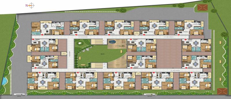 Images for Layout Plan of SV Brindavanam