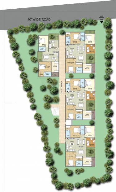 Images for Cluster Plan of Urbansky Panache