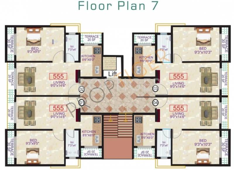 Images for Cluster Plan of Sapphire Crest