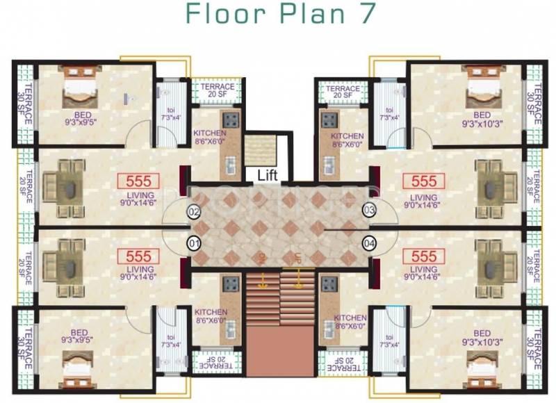 Images for Cluster Plan of Sapphire Crest