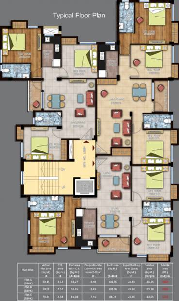 Images for Cluster Plan of Soham Prestige