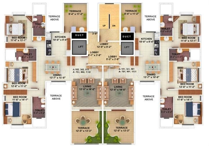 Images for Cluster Plan of Ambiience Greendale