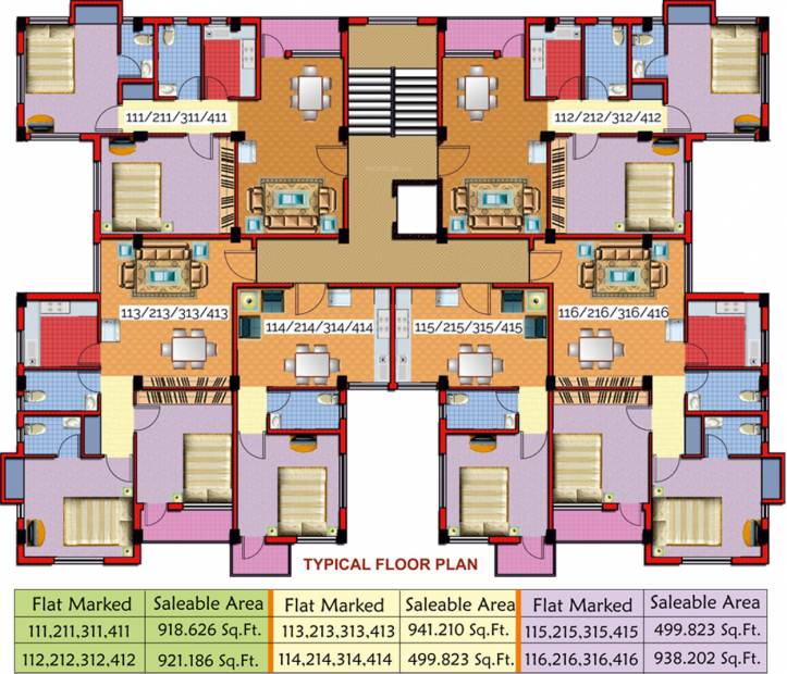 Images for Cluster Plan of Adonis Residency