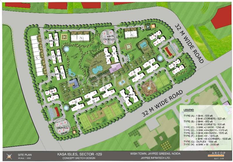  kasa-isles Images for Site Plan of Jaypee Kasa Isles