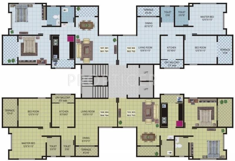 Images for Cluster Plan of Ram India Sampanna Homes