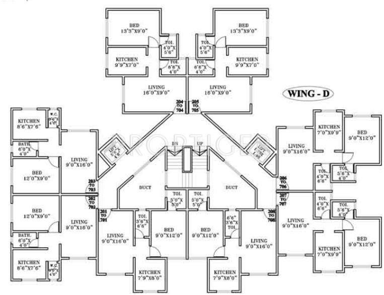 Images for Cluster Plan of Sheth and Chopra Shanti Lifespaces