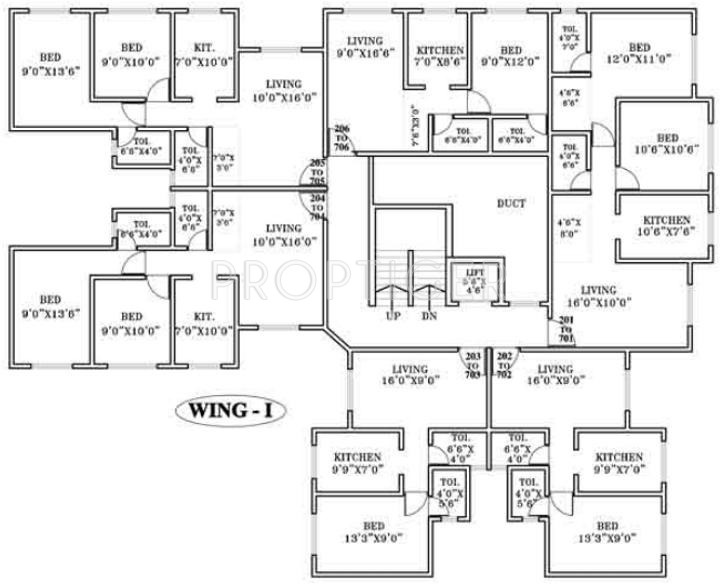 Images for Cluster Plan of Sheth and Chopra Shanti Lifespaces