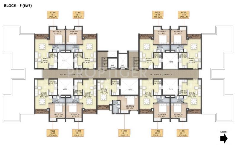  hazel Images for Cluster Plan of Pragnya Hazel