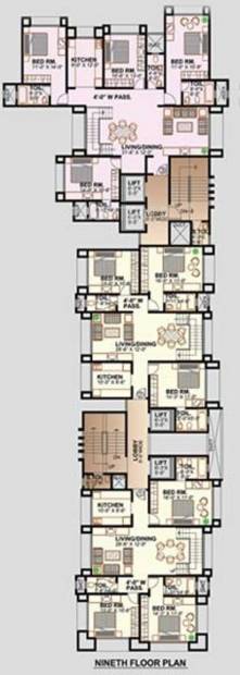 Images for Cluster Plan of Sabari Group Aashiana