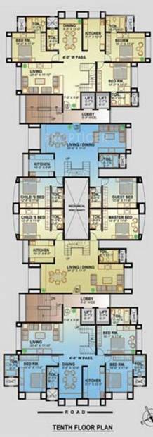Images for Cluster Plan of Sabari Group Aashiana