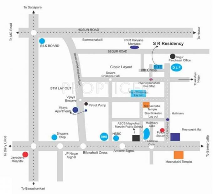 Images for Location Plan of Amit SR Residency