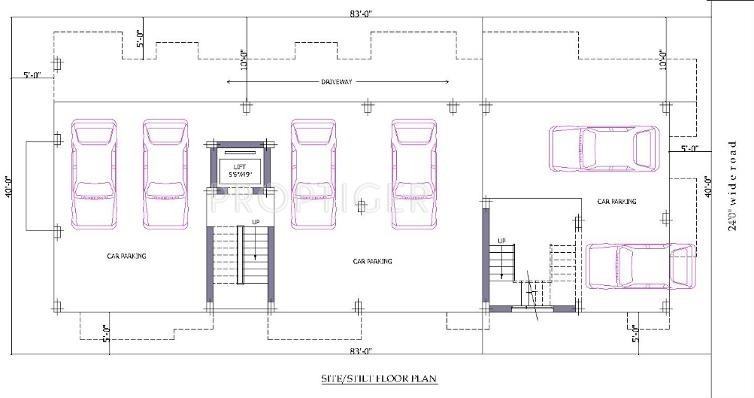Images for Cluster Plan of Viswams Homes Srinivas