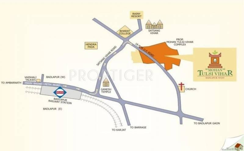 Images for Location Plan of Raj Mohan Tulsi Vihar