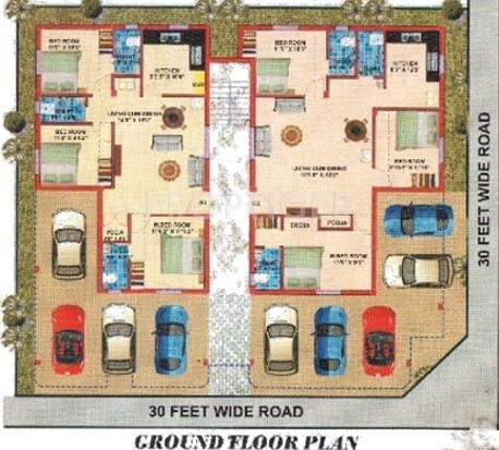 Images for Cluster Plan of Shree Shree Jenta Flats