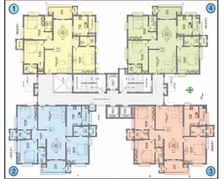 Images for Cluster Plan of Aparna Constructions Sarovar