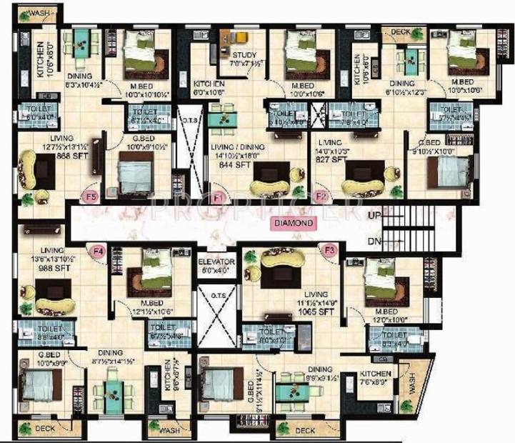  ethiraj Emerald Cluster Plan