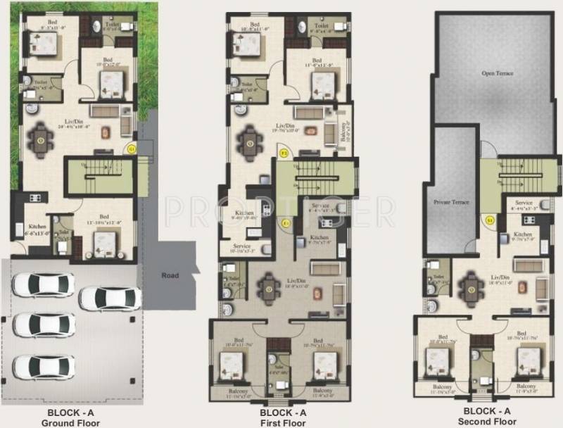 Images for Cluster Plan of Amraa Haque Residency
