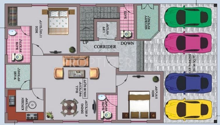 Images for Cluster Plan of Cosy Enclave
