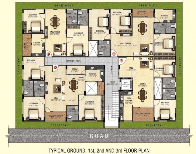 Images for Cluster Plan of Shravanthi Alpyne