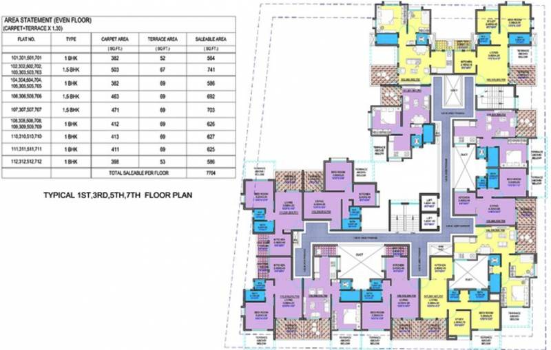 Images for Cluster Plan of Aurum Vatika Phase 3