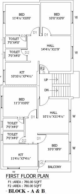 Images for Cluster Plan of SKC Saraswathy Homes