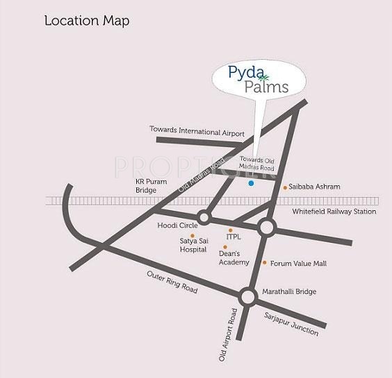 Images for Location Plan of Soorya Pyda Palms